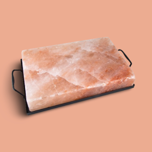 Himalayan salt cooking slab