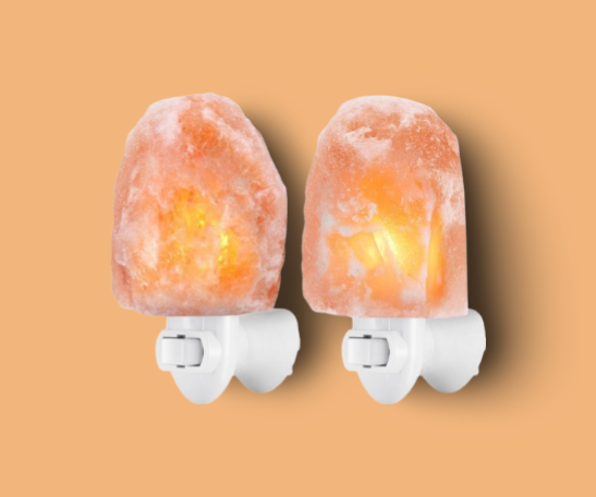 Himalayan Salt Night Light Lamp Natural Shape