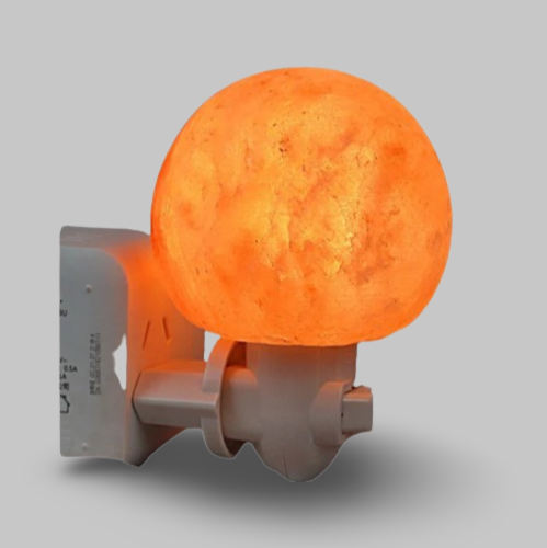 Himalayan Salt Night Light Lamp Round Shape