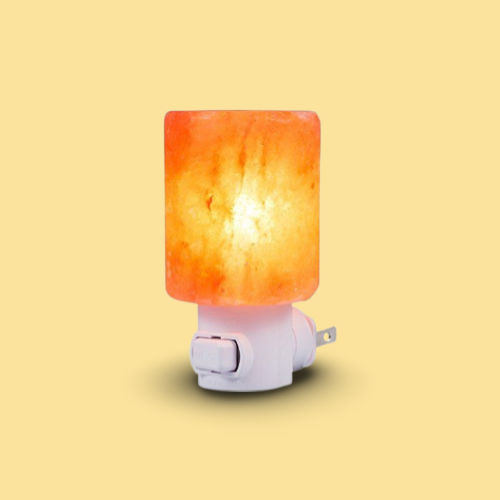 Himalayan Salt Night Light Cylinder Shape