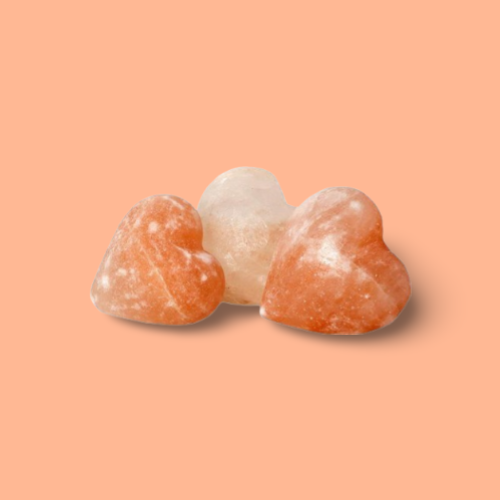 Himalayan Salt Heart Massage Stone