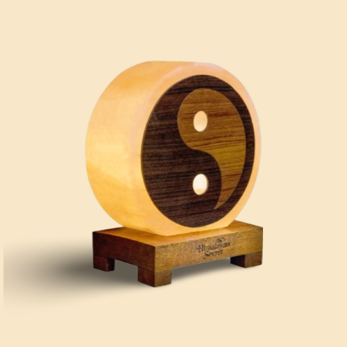 Himalayan 3D Ying Yang Salt Lamp