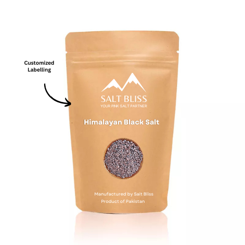 Black Salt Paper Pouch