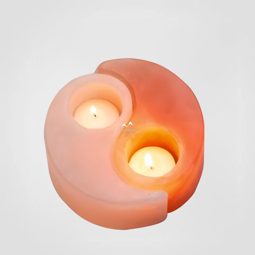 Ying-Yang Candle holder