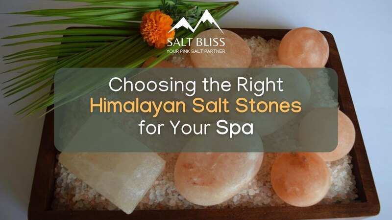 Himalayan Salt Massage Stones for spa